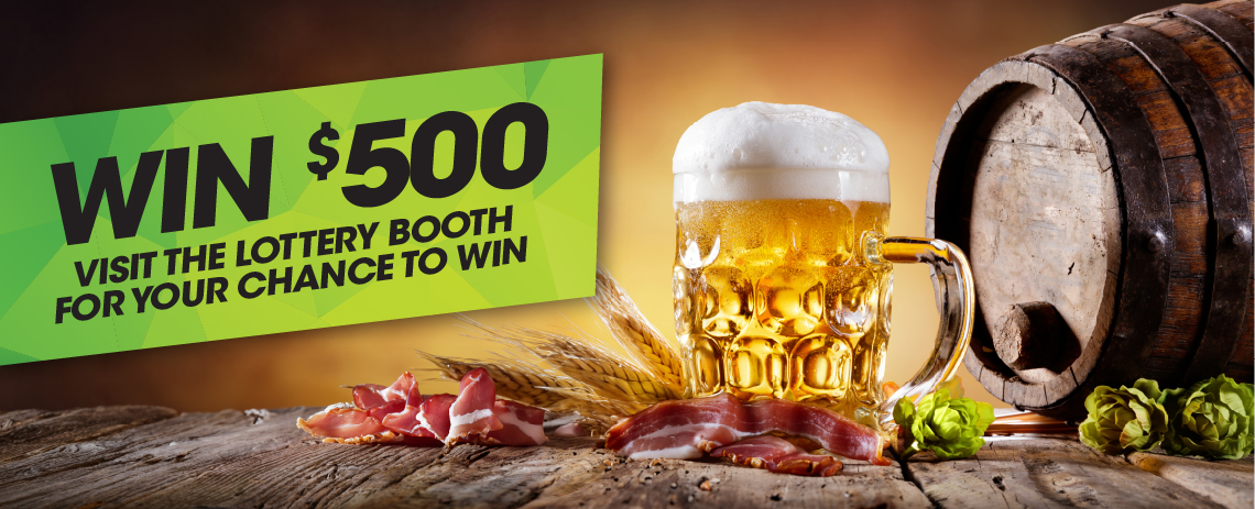 Win $500 - Craft Brew and Bacon Festival