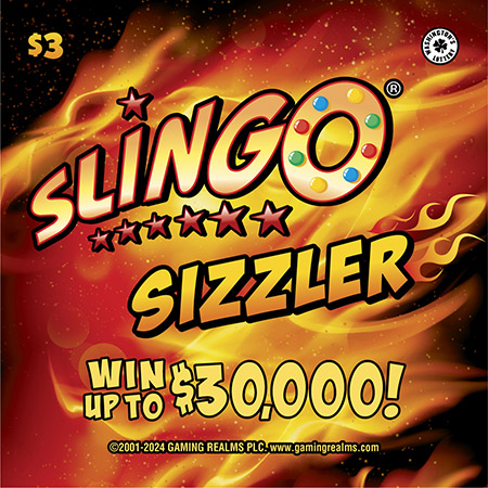 SLINGO SIZZLER ticket