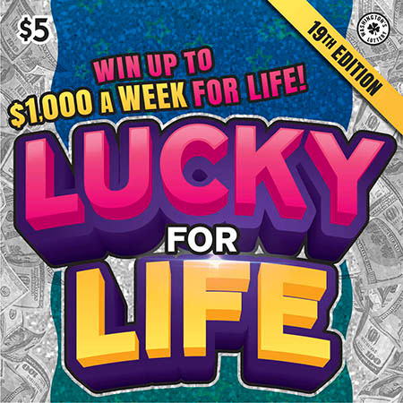 LUCKY FOR LIFE 19TH EDITION ticket