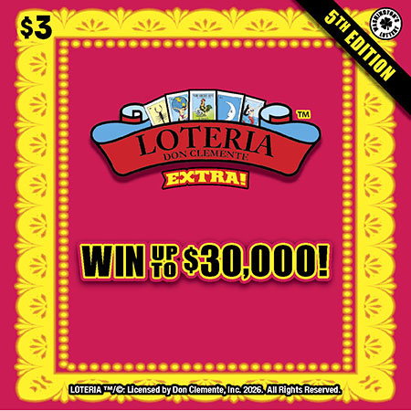 LOTERIA EXTRA! 5TH EDITION scratch-off ticket
