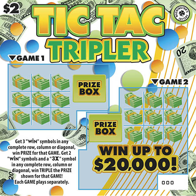 TIC TAC TRIPLER scratcher ticket